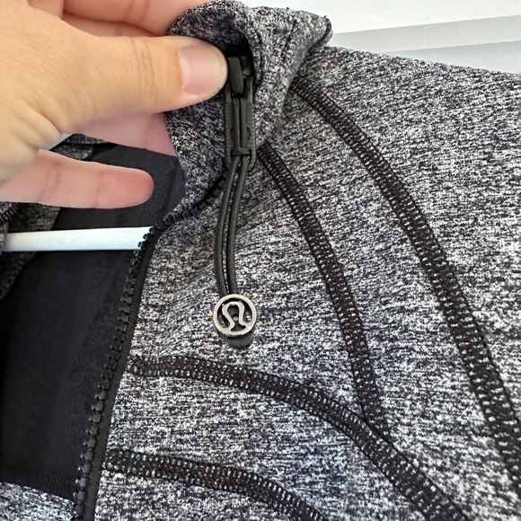 Gray Lululemon Zip-Up Athletic Jacket - Picture 3 of 6